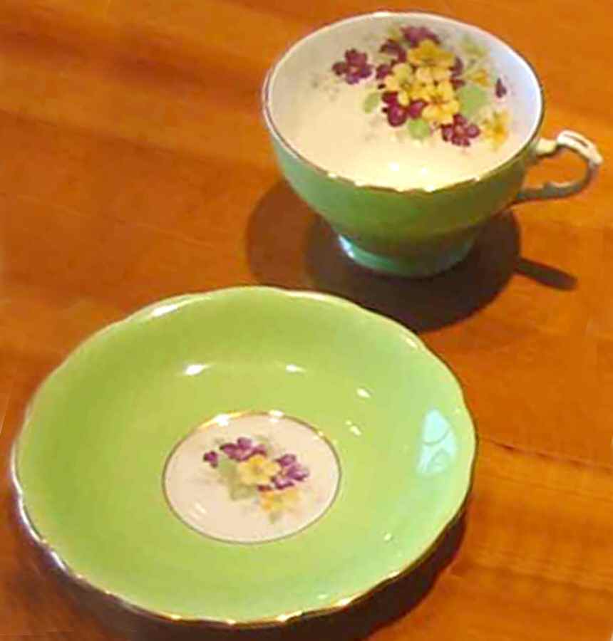 FCA1 Footed Cup & Saucer Set by Floral China-1