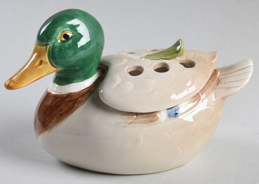 Mallards Potpourri & Lid No Simmerer by Fitz & Floyd-1