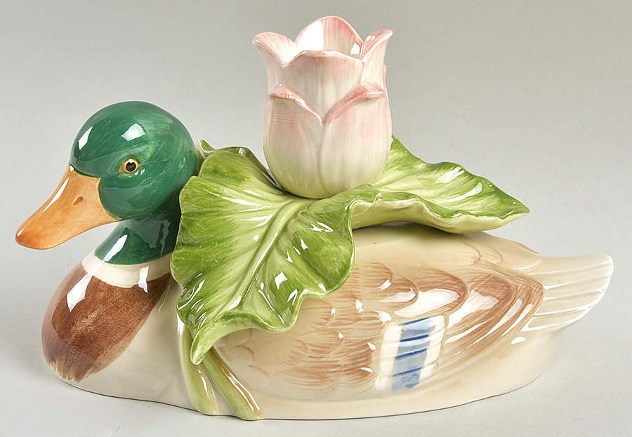 Mallards 4" Candlestick by Fitz & Floyd-1