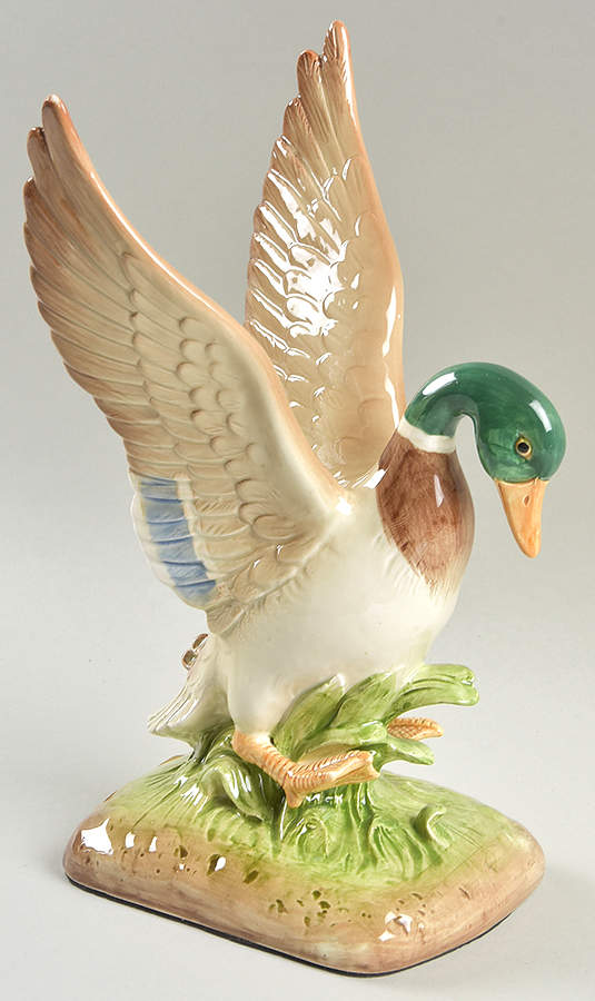 Mallards Single China Bookend by Fitz & Floyd-1