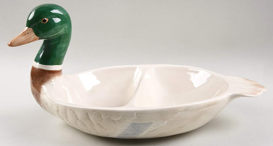 Mallards Divided Snack Server by Fitz & Floyd-1