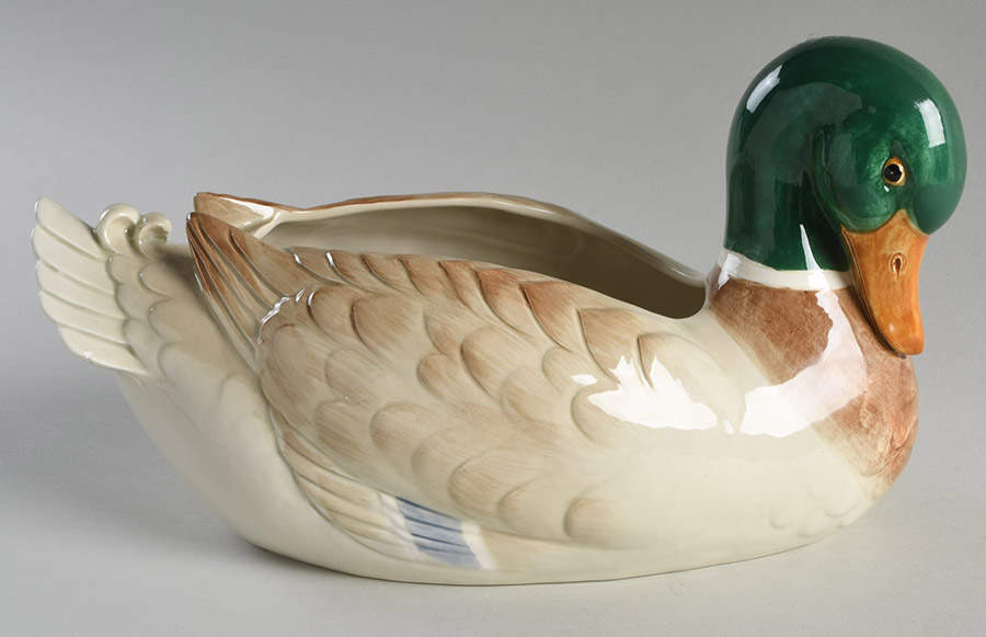Mallards Figural Planter by Fitz & Floyd-1