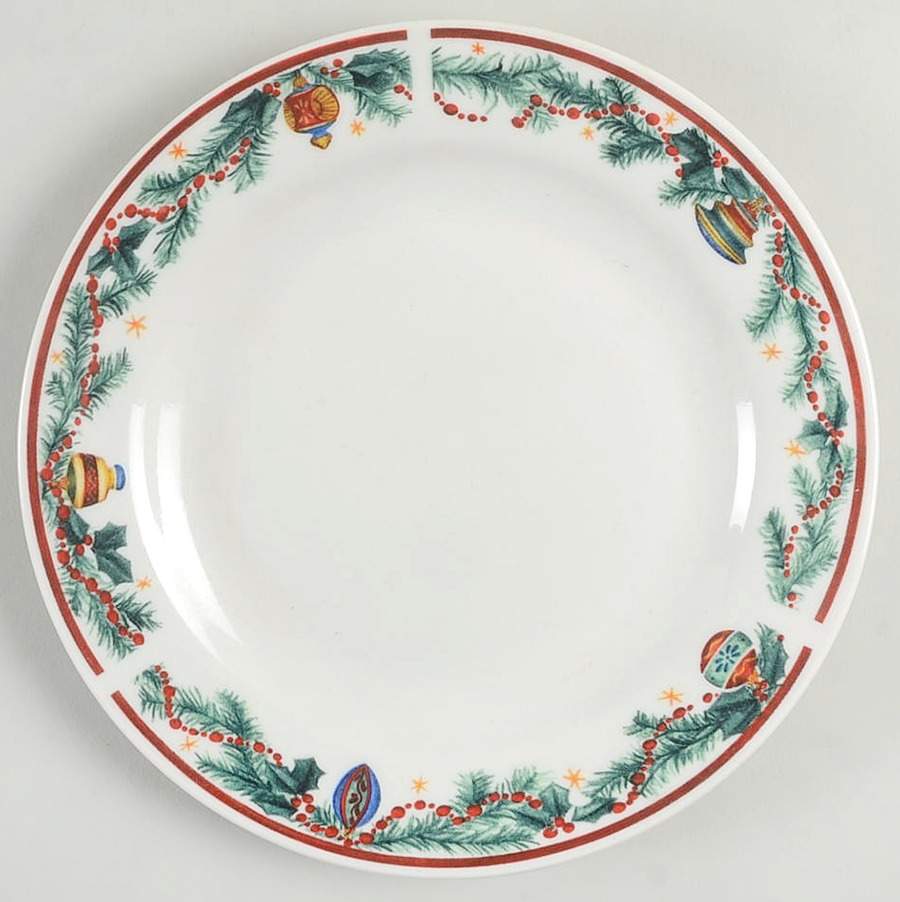 Holiday Treats Salad/Dessert Plate by Farberware-1