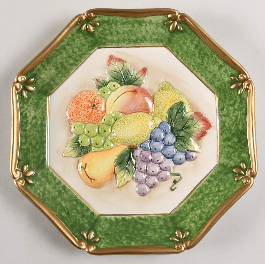 Fruits & Veggies Wall Plate by Fitz & Floyd-1