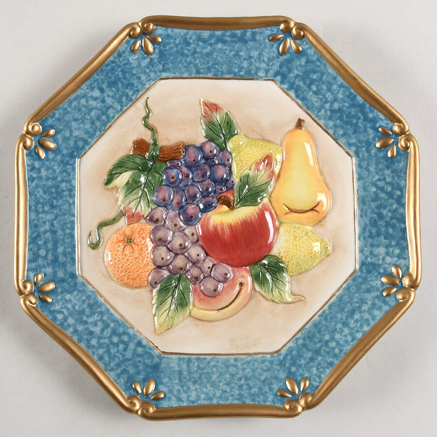 Fruits & Veggies Wall Plate by Fitz & Floyd-1