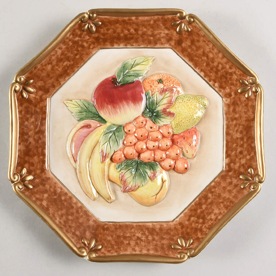 Fruits & Veggies Wall Plate by Fitz & Floyd-1