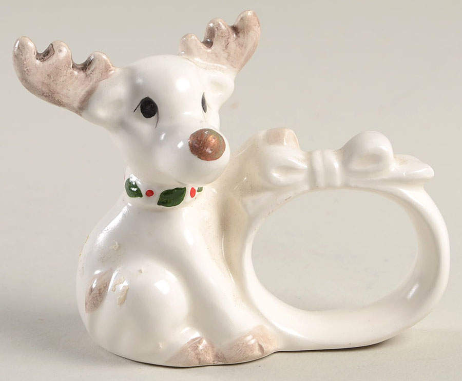 Rudolph Figural Napkin Ring by Fitz & Floyd-1