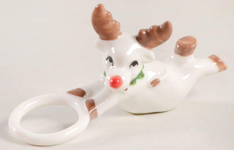 Rudolph Figural Candle Ring by Fitz & Floyd-1