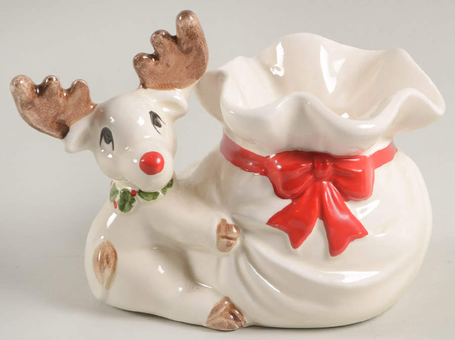 Rudolph 2" Candlestick by Fitz & Floyd-1