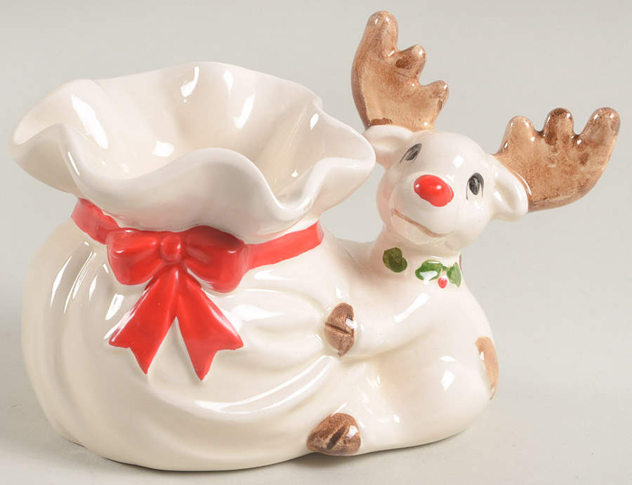 Rudolph 2" Candlestick by Fitz & Floyd-1