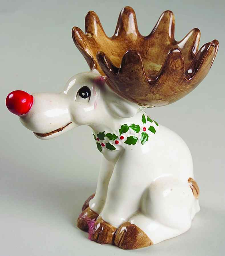 Rudolph Votive Candleholder No Glass Globe by Fitz & Floyd-1