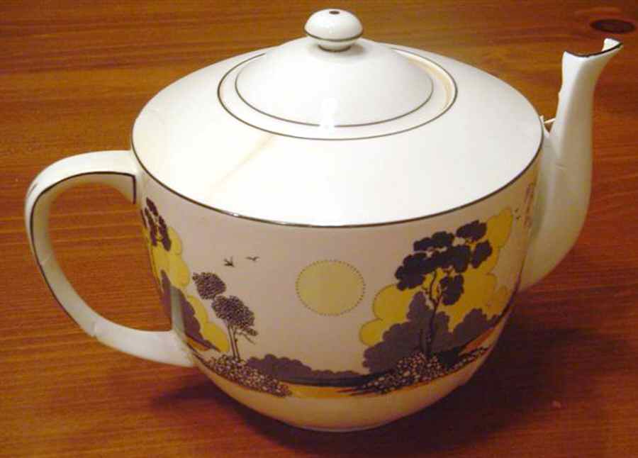 FOL53 Teapot & Lid by Foley-1