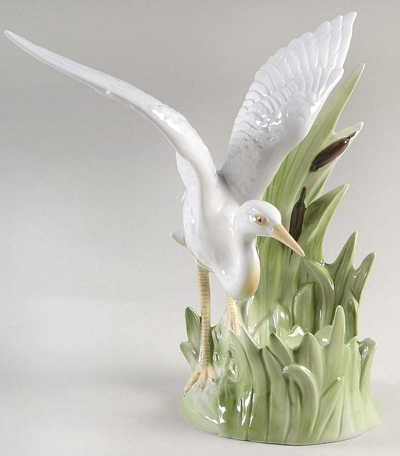 Heron 8" Tall Candlestick by Fitz & Floyd-1