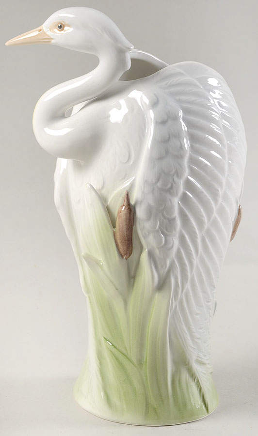 Heron 6" Vase by Fitz & Floyd-1
