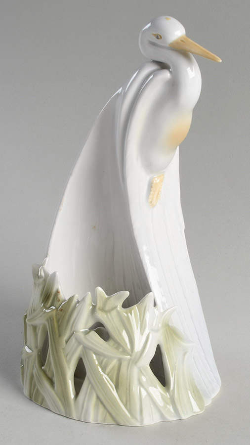 Heron 8" Candlestick by Fitz & Floyd-1