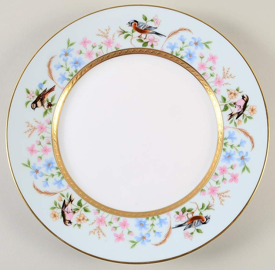 Audubon Limoges Dinner Plate by Faberge-1