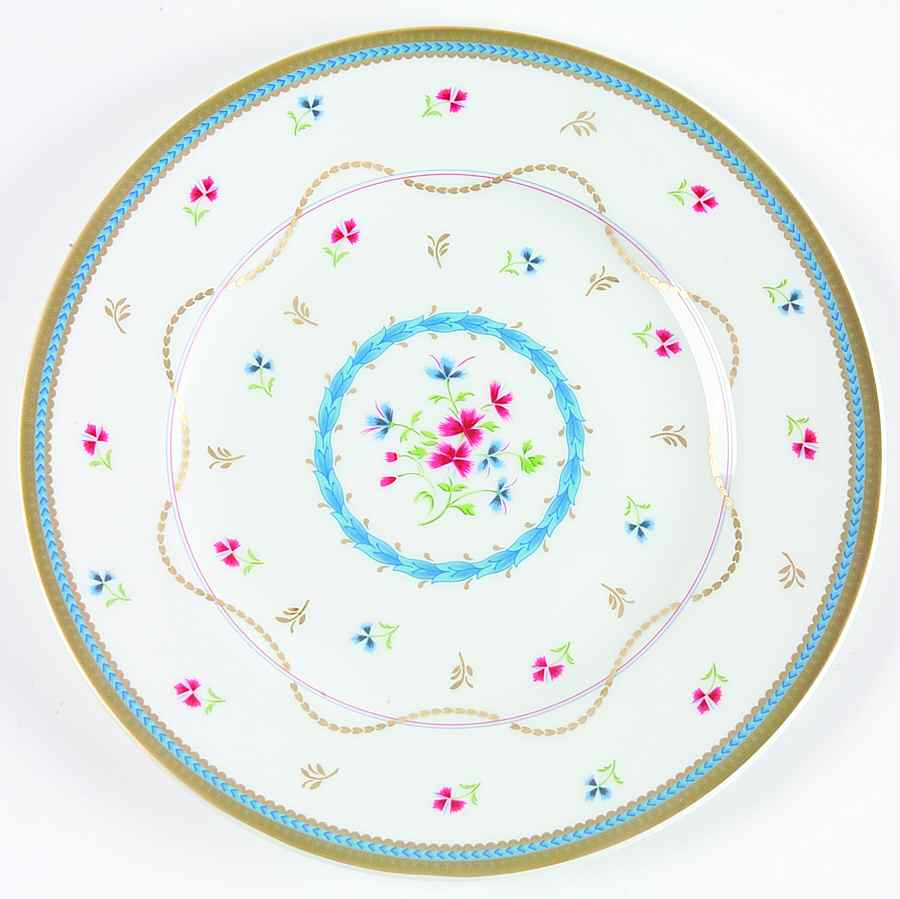 Luxembourg Blue Salad Plate by Faberge-1