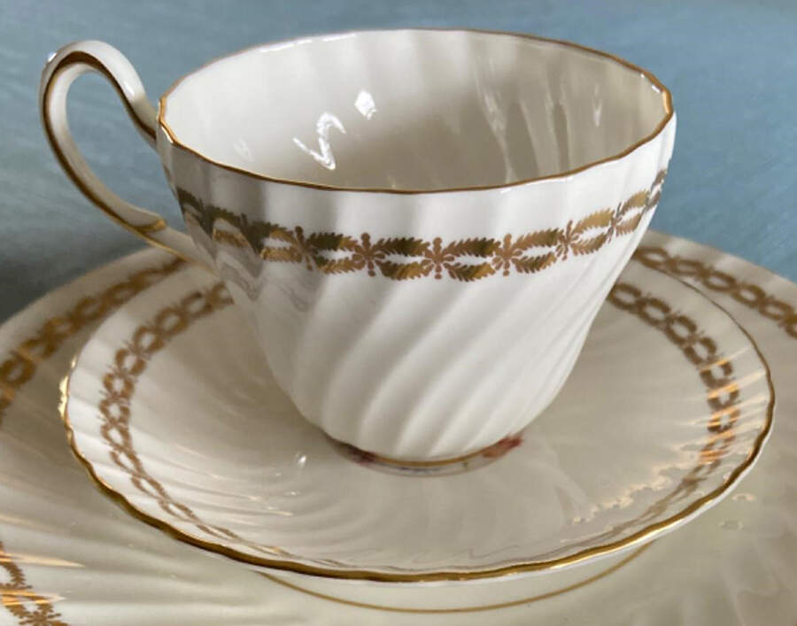 Sorrento Flat Cup & Saucer Set by Foley-1