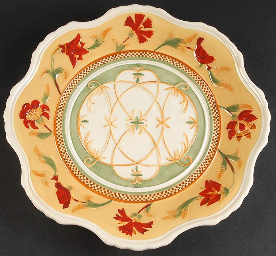 Bellacara 14" Chop Plate (Round Platter) by Fitz & Floyd-1
