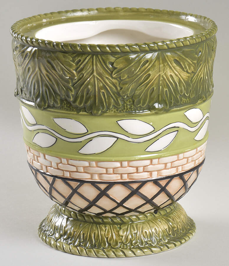 Vista Bella Large Canister No Lid by Fitz & Floyd-1