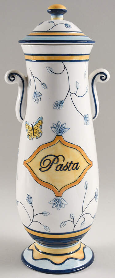 Mirabelle Pasta Jar & Lid by Fitz & Floyd-1