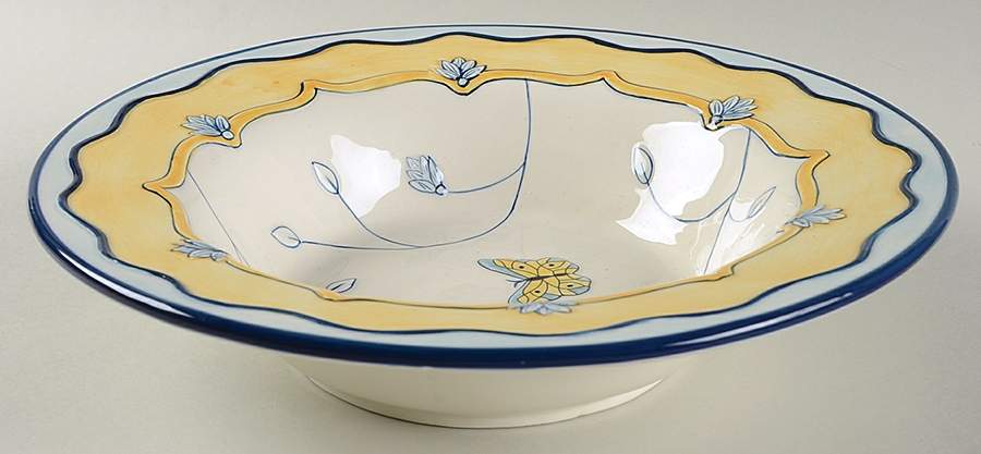 Mirabelle 10" Individual Pasta Bowl by Fitz & Floyd-1