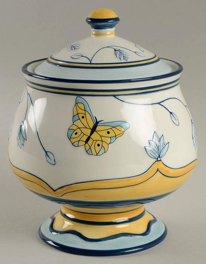 Mirabelle Round Box & Lid by Fitz & Floyd-1