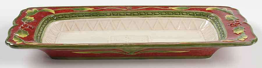 St. Nick Rectangular Tray 11" by Fitz & Floyd-1