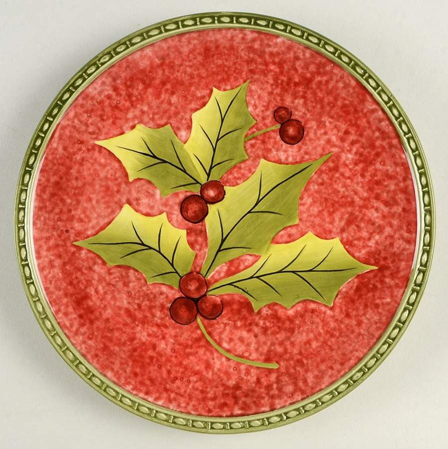 St. Nick Salad Plate by Fitz & Floyd-1