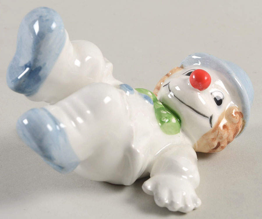 Clowns Feet 1/4 Up Tumbling Clown Figurine by Fitz & Floyd-1