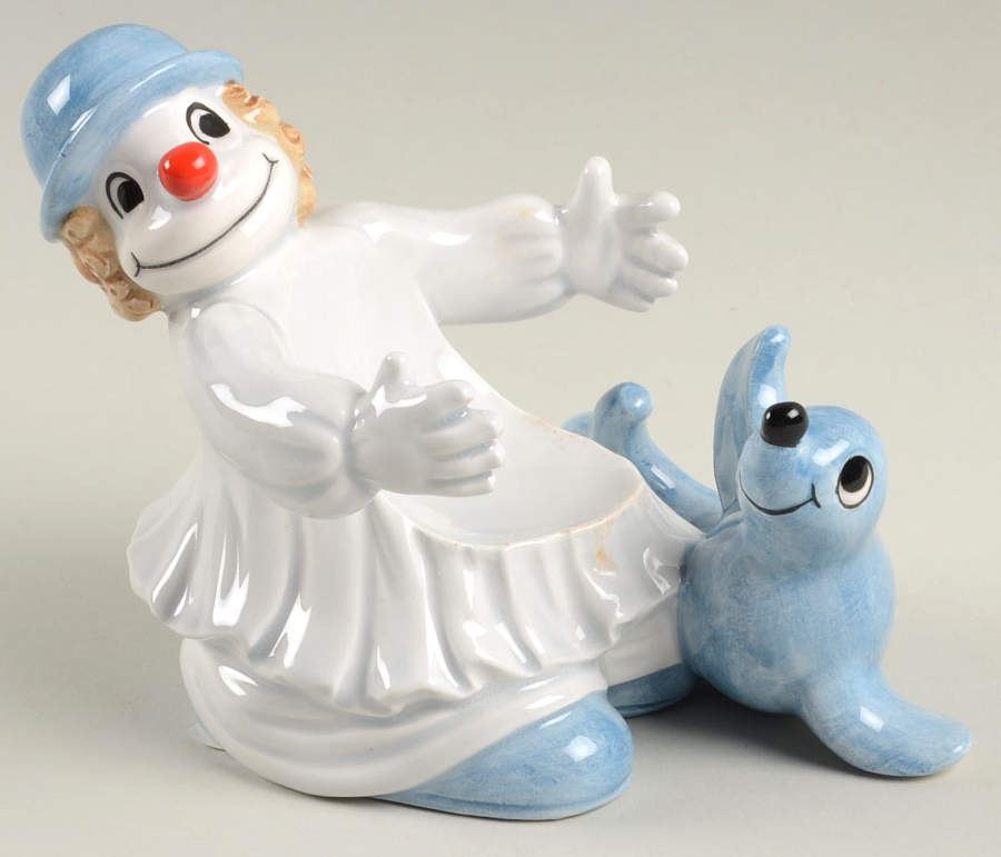 Clowns Candle Votive No Cup or Candle by Fitz & Floyd-1