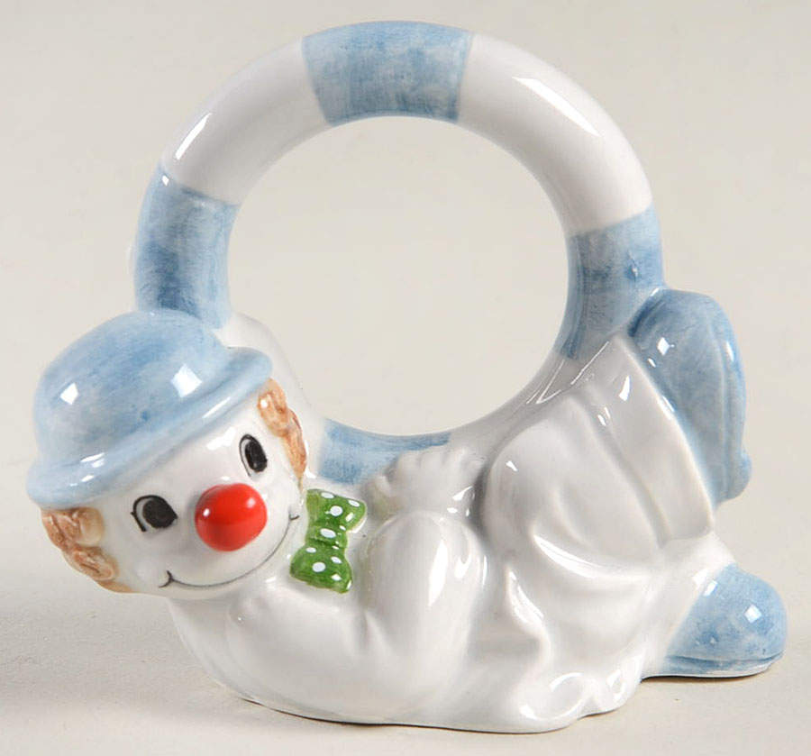 Clowns Napkin Ring by Fitz & Floyd-1