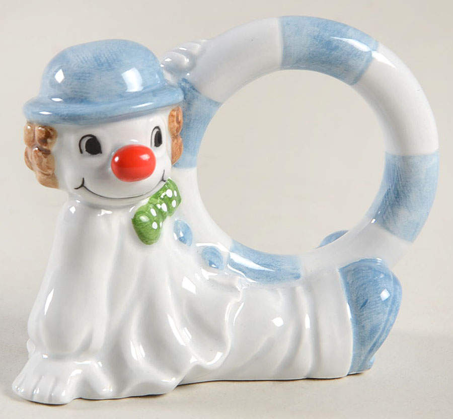 Clowns Napkin Ring by Fitz & Floyd-1