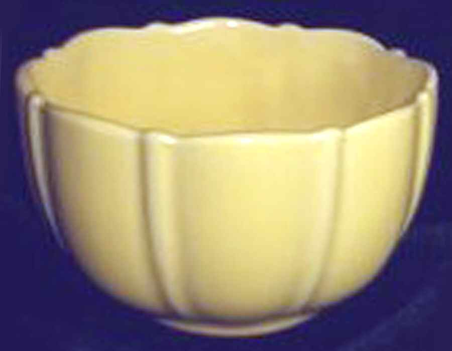 Sunkist Yellow (Bright) Open Sugar Bowl by Franciscan-1