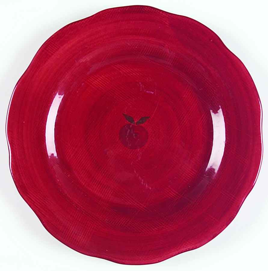 Flora Rust (Red) Dinner Plate by Franciscan-1