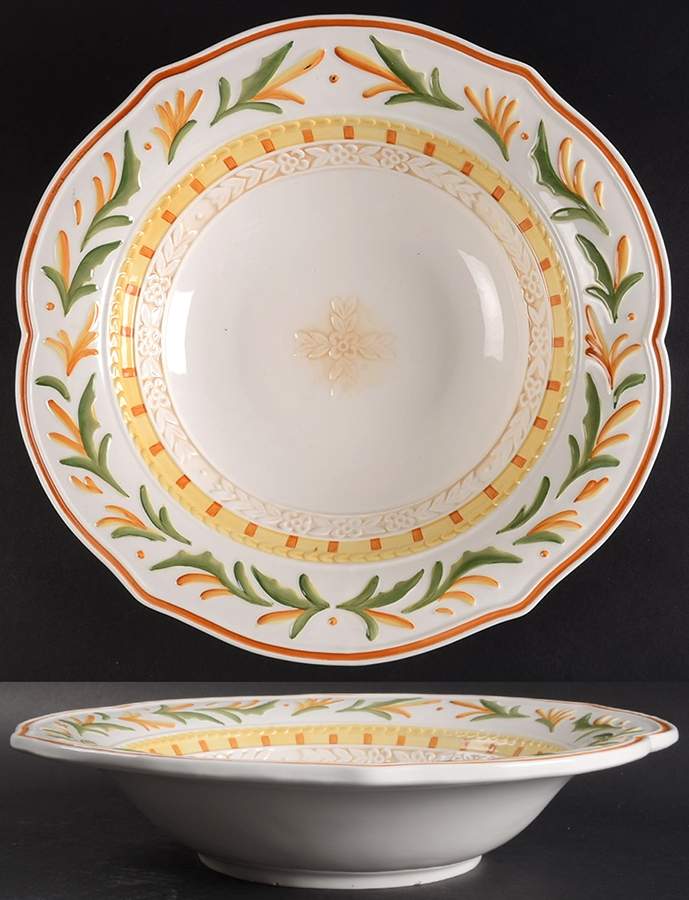 Grand Haven 12" Round Vegetable Bowl by Fitz & Floyd-1