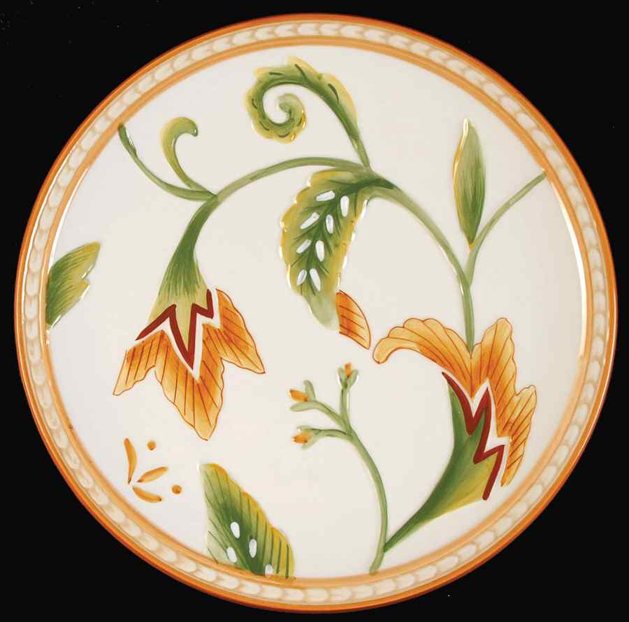 Grand Haven Floral Salad Plate by Fitz & Floyd-1