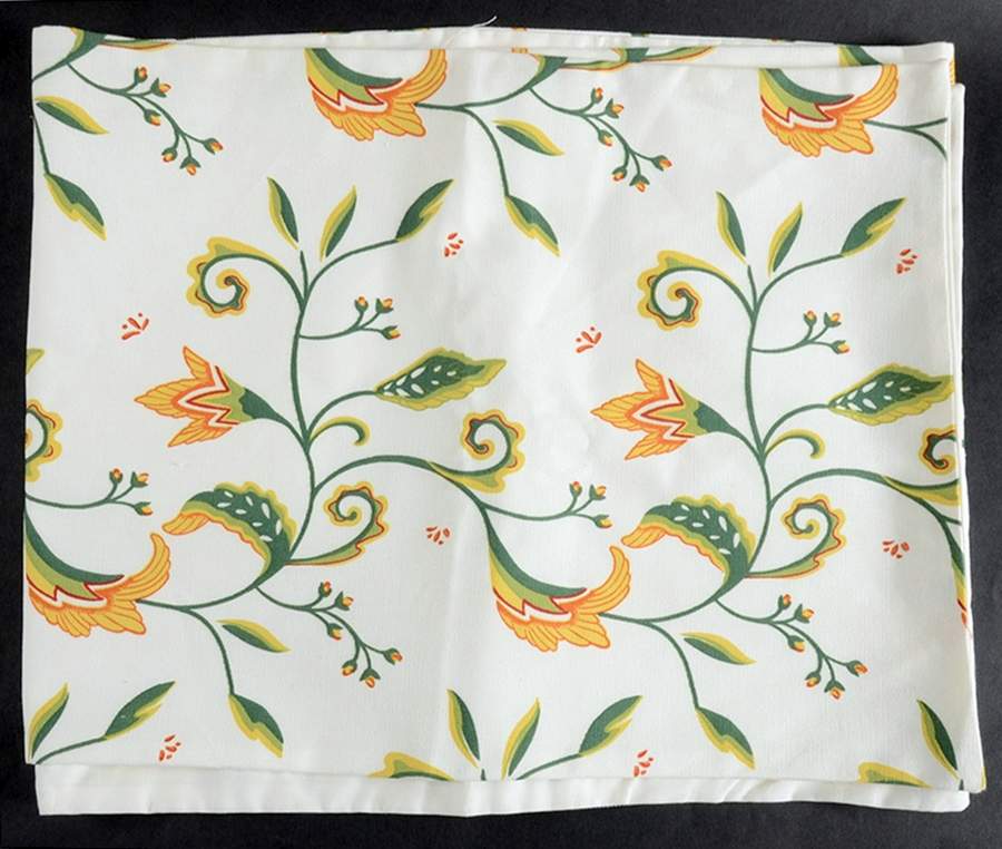 Grand Haven Floral 12" x 68" Cloth Table Runner by Fitz & Floyd-1