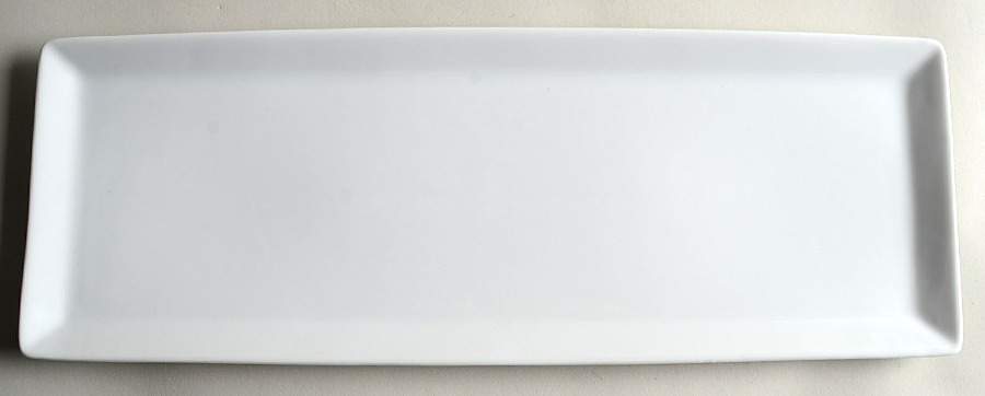 Whipped Cream 15" Rectangular Serving Platter by Food Network-1