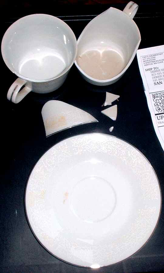 Whitehall Flat Cup & Saucer Set by Four Crown-1
