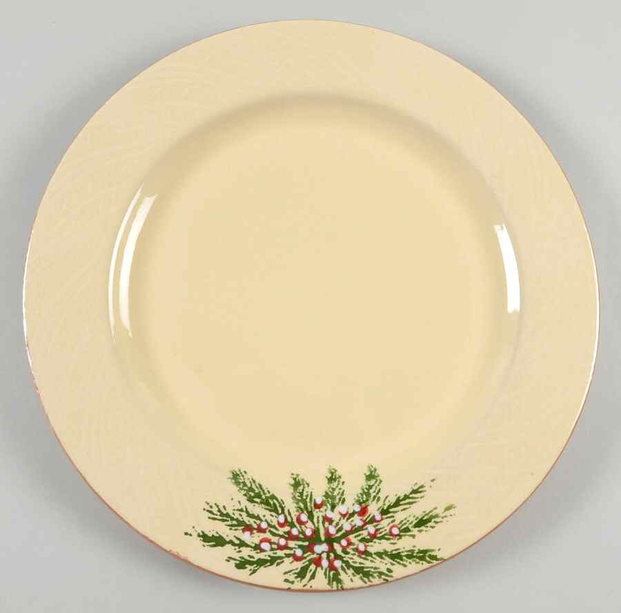 Christmas Pine Dinner Plate by Furio-1