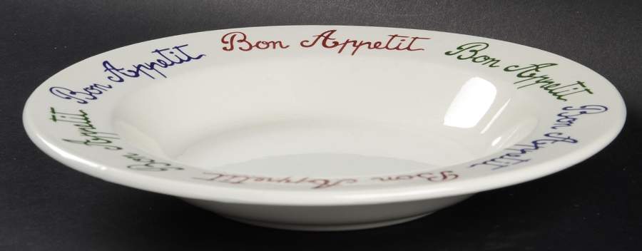 Bon Appetit Rim Soup Bowl by Furio-1