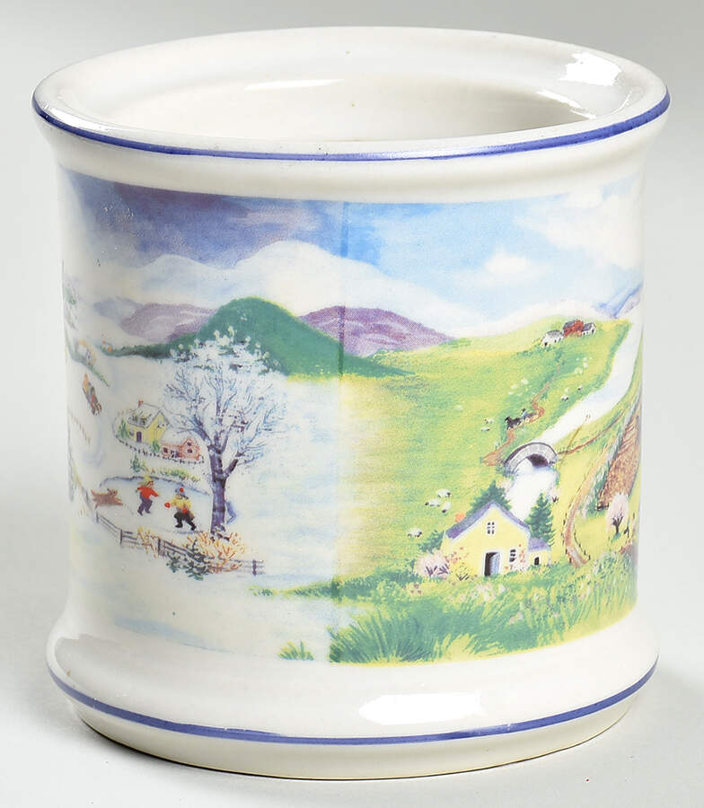 FIT77 Small Canister No Lid by Fitz & Floyd-1