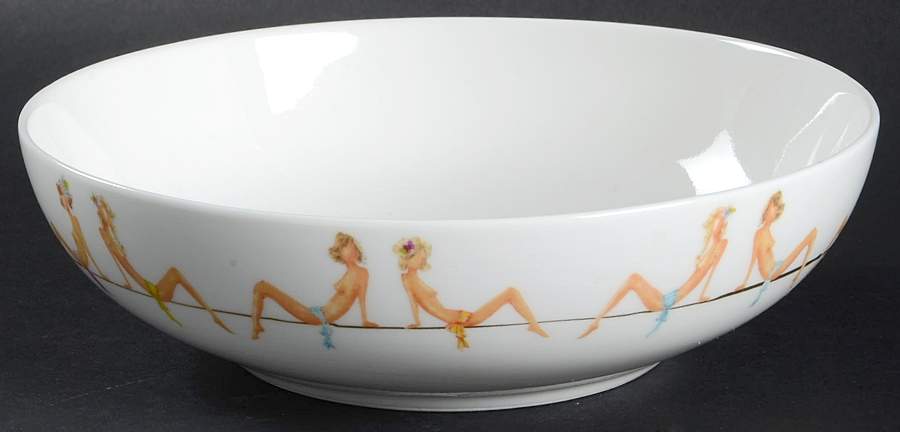 Dirty Dish Soup/Cereal Bowl by Fishs Eddy-1