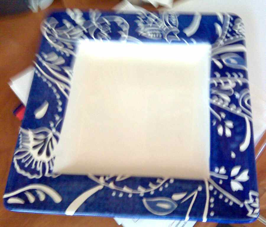 Azure Square Salad Plate by Fitz & Floyd-1
