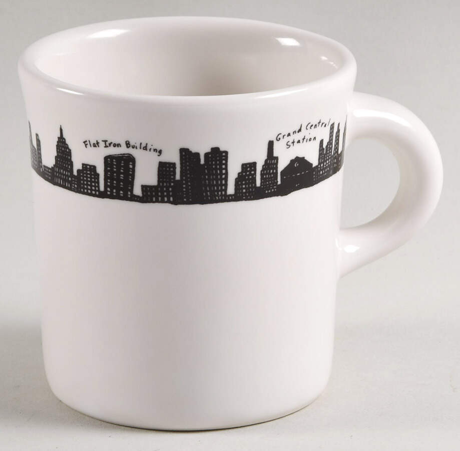 212 New York Skyline Mug by Fishs Eddy-1