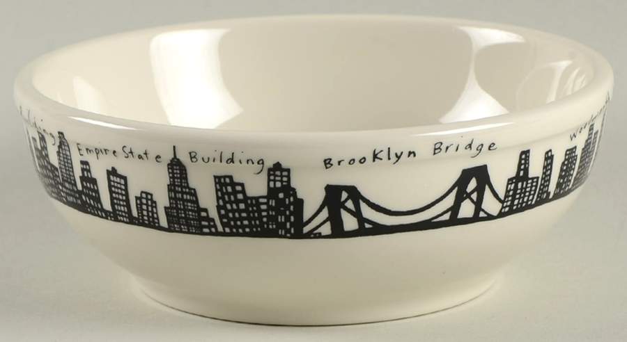 212 New York Skyline Coupe Cereal Bowl by Fishs Eddy-1