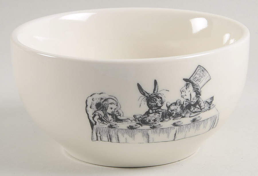 Alice in Wonderland Coupe Cereal Bowl by Fishs Eddy-1