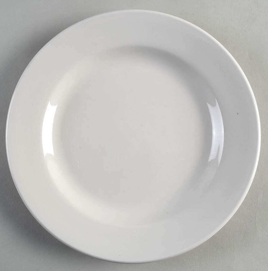 Diner White Dinner Plate by Fishs Eddy-1