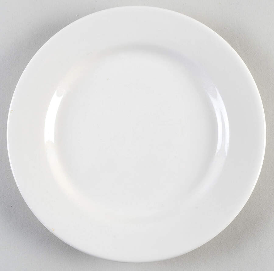 Diner White Salad Plate by Fishs Eddy-1
